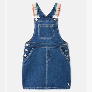Joules denim jumper dress